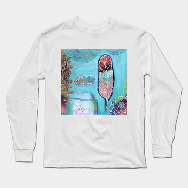 Fly Long Sleeve T-Shirt by gaea